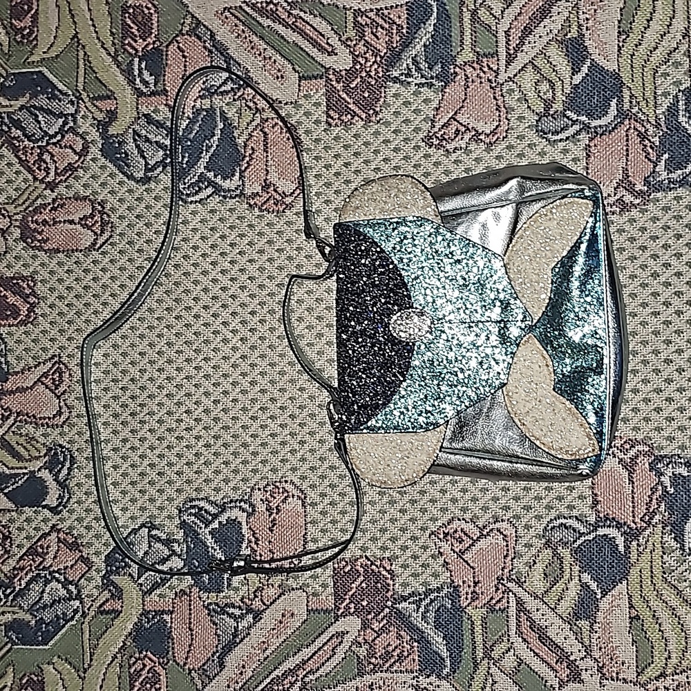 Disney X Danielle Nicole Sequin Crossbody Satche … - image 1